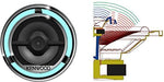 Kenwood KFC-D681C 6x8 Dynamic D-Series Custom Fit 2-Way 360W Max Power Speaker System