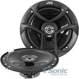 JVC CS-J620 300W 6.5" CS Series 2-Way Coaxial Car Speakers, Set of 2
