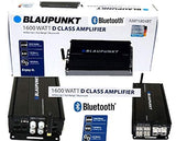 BLAUPUNKT AMP1804BT Car Audio 4-Channel Class D Amplifier 1600W with Bluetooth Full Range Amp.