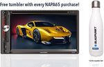 BLAUPUNKT NAPA65 Double Din 6.9" Touchscreen Car Stereo