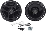 JVC CS-J620 300W 6.5" CS Series 2-Way Coaxial Car Speakers, Set of 2