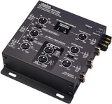 Clarion MCD360 2/3-Way 6-Channel Electronic Crossover w/ 5-Volt RCA Outputs + Subwoofer Equalizer