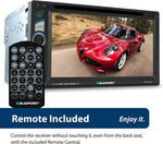 Blaupunkt Sanjose 120 6.2-Inch Touch Screen DVD Multimedia Car Stereo Receiver with Bluetooth