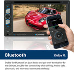Blaupunkt Sanjose 120 6.2-Inch Touch Screen DVD Multimedia Car Stereo Receiver with Bluetooth