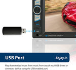 Blaupunkt Sanjose 120 6.2-Inch Touch Screen DVD Multimedia Car Stereo Receiver with Bluetooth