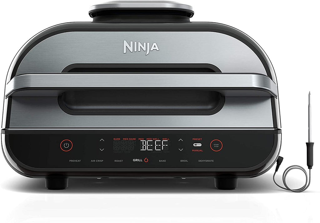 Ninja Foodi SP101/FT102CO Digital Fry, Convection Oven, Toaster, Air Fryer, Flip-Away for Storage, with XL Capacity, and A Stainless Steel Finish