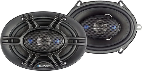 Blaupunkt 5 x 7-Inch 360W 4-Way Coaxial Car Audio Speaker, Set of 2
